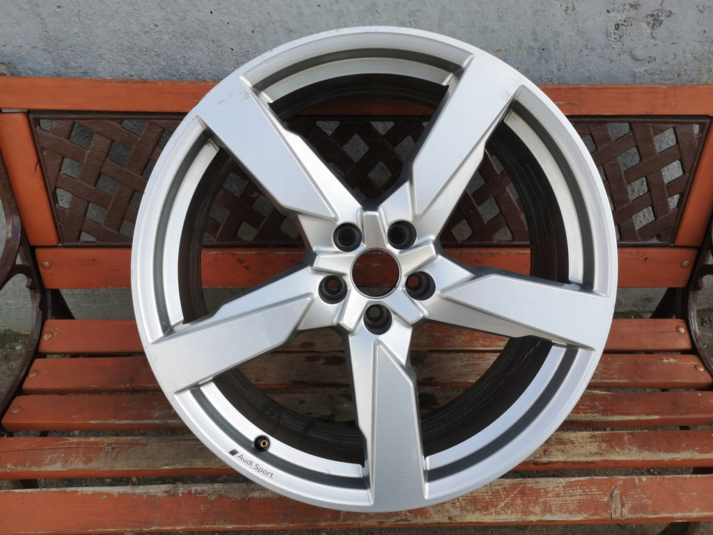 1x Alufelge 21 Zoll 8.5" 5x112 34ET Glanz Silber 80A601025AR Audi Q5 Rim Wheel FEL5078885532xd