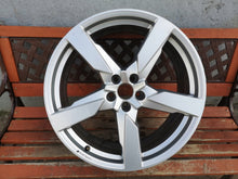 Load image into Gallery viewer, 1x Alufelge 21 Zoll 8.5" 5x112 34ET Glanz Silber 80A601025AR Audi Q5 Rim Wheel FEL5078885532xd