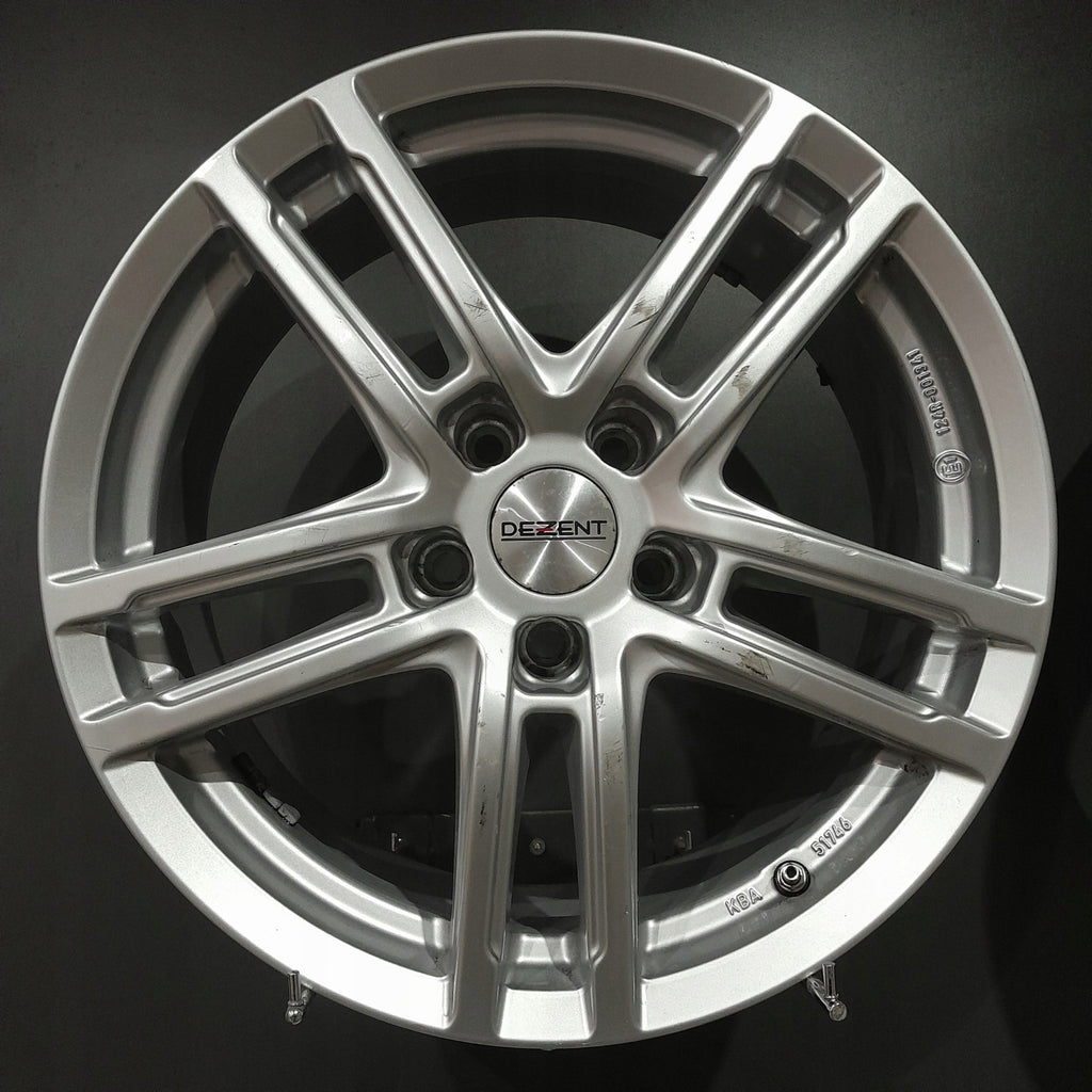 4x Alufelge 17 Zoll 7.5" 5x112 38ET Glanz Silber KBA51746 Audi A4 B8 Rim Wheel FEL5999726196ll