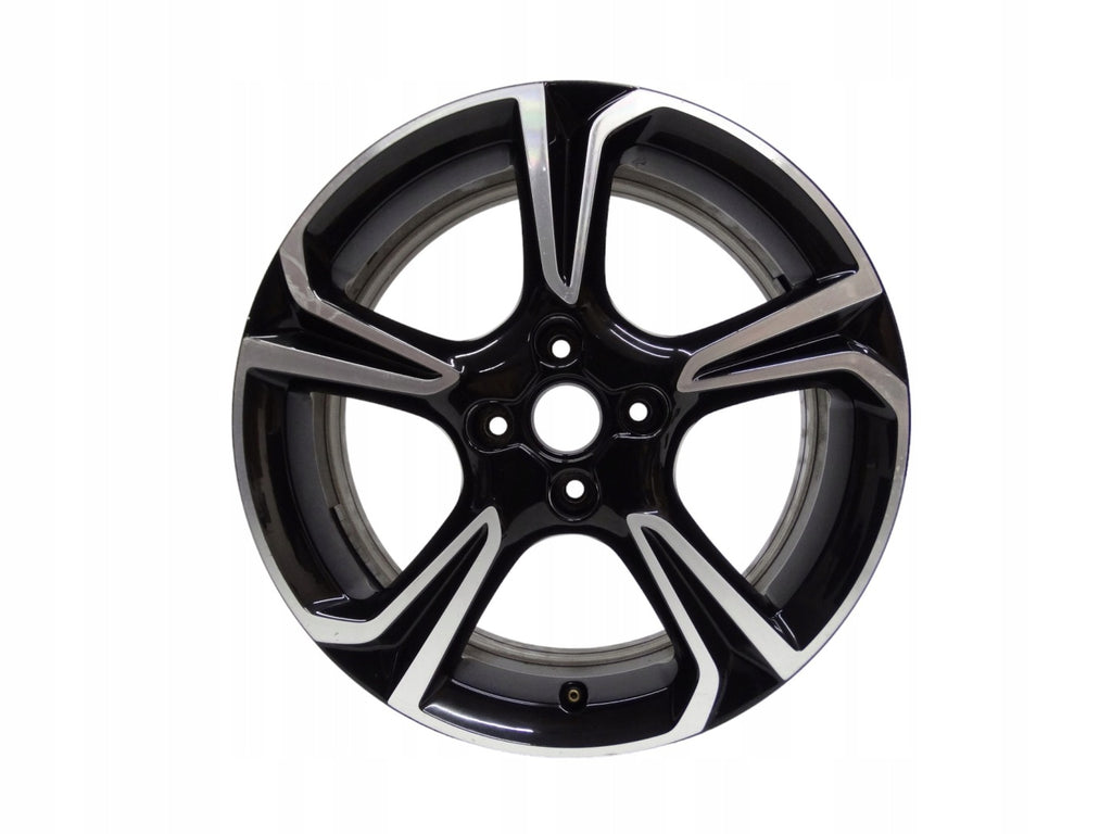 1x Alufelge 17 Zoll 7.0" 4x108 38ET Glanz Schwarz 39182183 Opel Corsa F FEL3902650171au