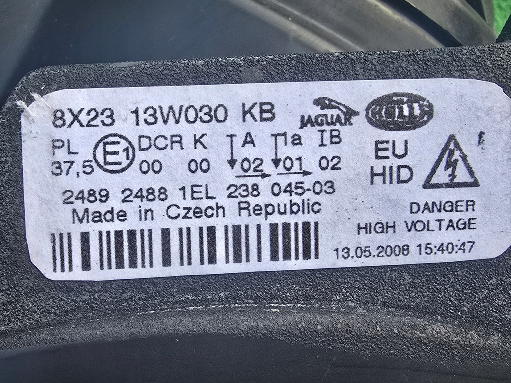 Frontscheinwerfer Jaguar Xf X250 8X2313W030KB Links Scheinwerfer Headlight SCH6524769696qp