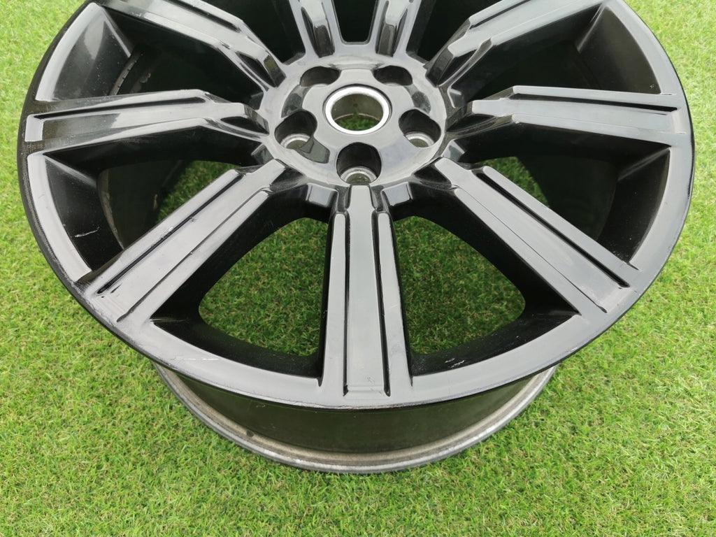 1x Alufelge 21 Zoll 9.5" 5x120 49ET Land Rover Range Sport Rim Wheel FEL6577107665bw