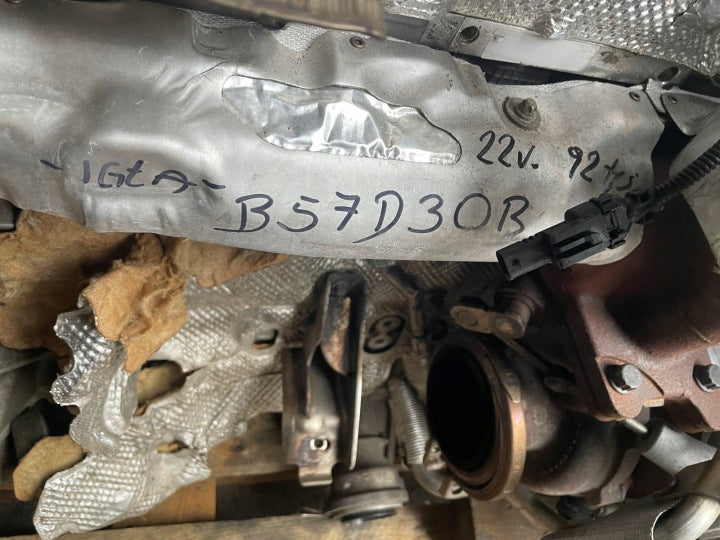 Motor BMW G30 G01 G05 G06 B57D30B 3.0 Diesel Engine Unkomplett MOT4794071411qd