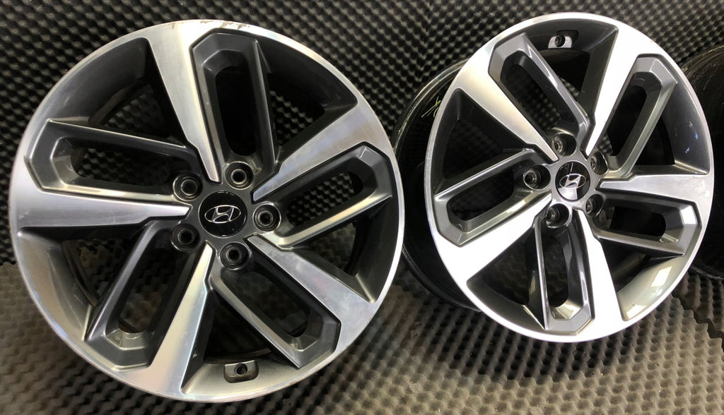 4x Alufelge 18 Zoll 7.5" 5x114.3 52910-J9300 Hyundai Kona Rim Wheel