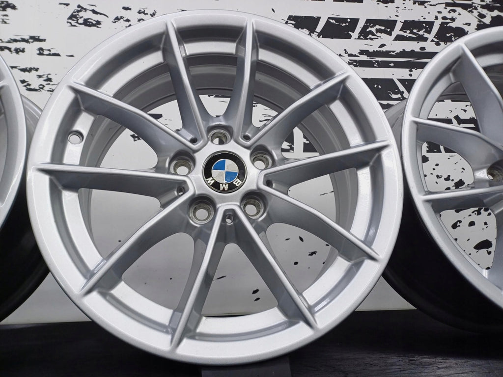 4x Alufelge 16 Zoll 6.5" 5x112 22ET Silber BMW 5 4 Mg Actyon I Rim Wheel FEL1715464030ir