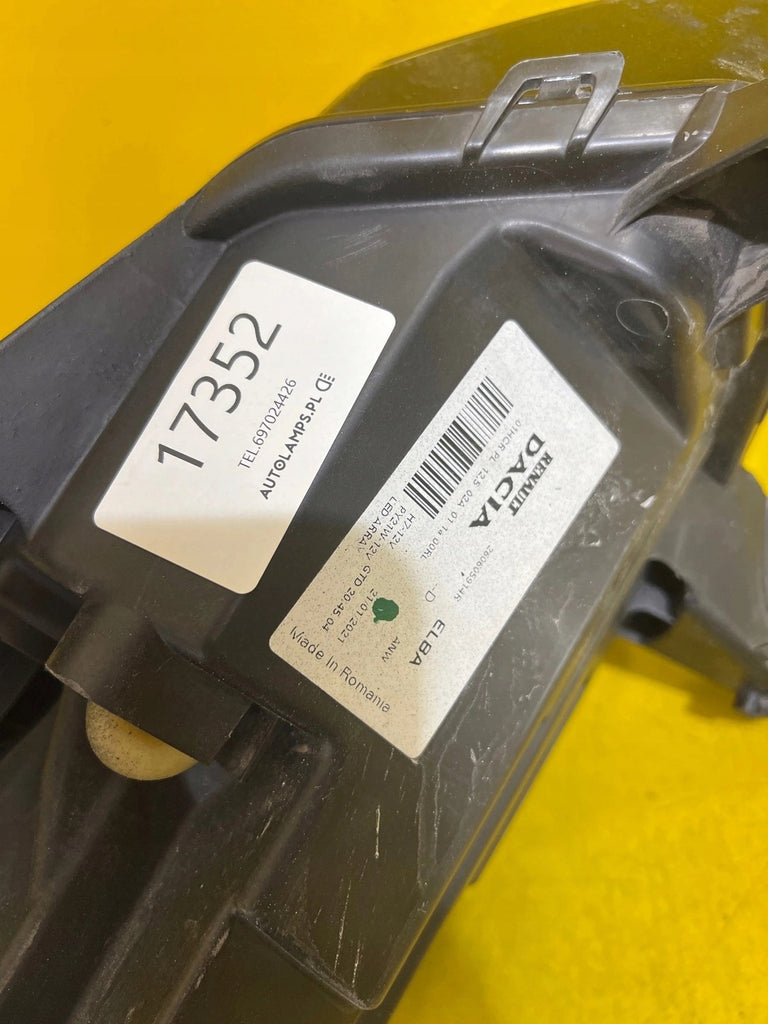 Frontscheinwerfer Dacia Sandero III 260607219R LED Links Scheinwerfer Headlight