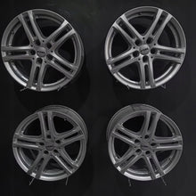 Laden Sie das Bild in den Galerie-Viewer, 4x Alufelge 17 Zoll 7.5" 5x105 36ET Glanz Silber Audi A6 A8 Rim Wheel FEL9844900141ij