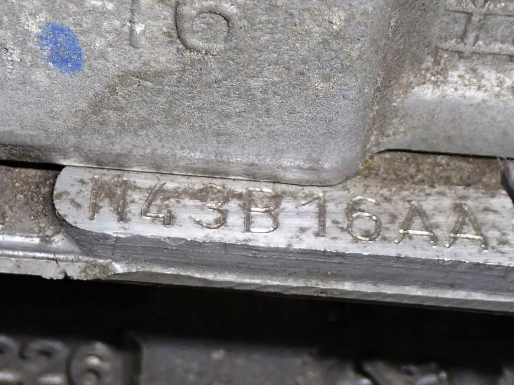 Motor BMW 1 E81 N43B16A N43B16AA 1.6 122PS 90kW 163TKm 2009 Benzin Komplett