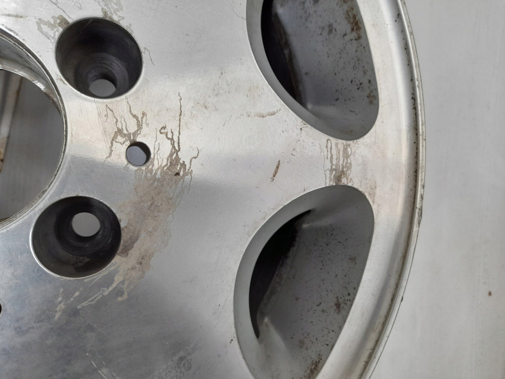 1x Alufelge 15 Zoll 6.5" 5x112 44ET Glanz Silber 1244011802 Mercedes-Benz FEL1839687050vc