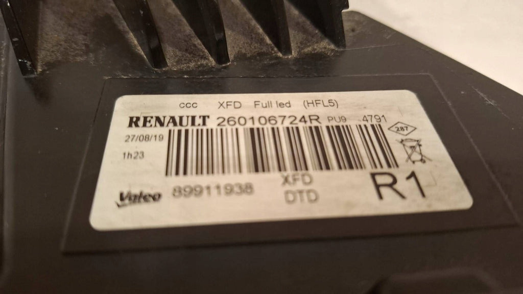 Frontscheinwerfer Renault Talisman 260106724R 89911938 LED Rechts Headlight SCH1570319593zw