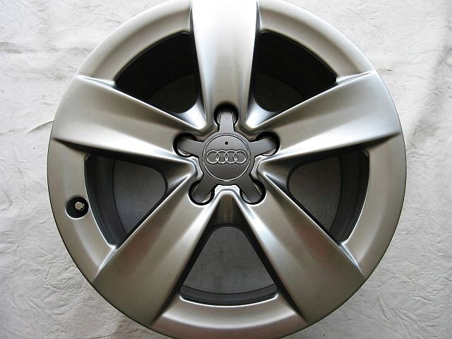 1x Alufelge 17 Zoll 7.5" 5x112 56ET Silber 8P0601025 Audi Rim Wheel