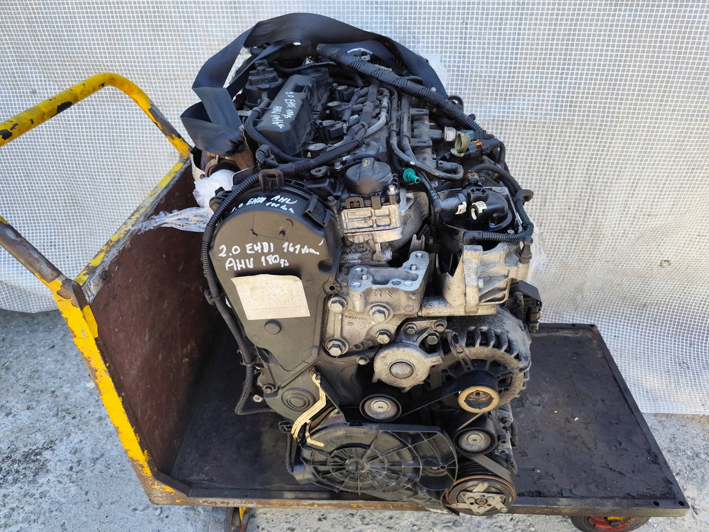 Motor Peugeot 508 AHW DW10FC 2.0 HDI 180PS 133kW 141TKm Diesel Engine Komplett