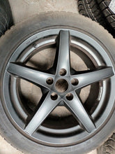 Laden Sie das Bild in den Galerie-Viewer, 1x Alufelge 17 Zoll 8.0" 5x112 35ET Matt Schwarz KBA45651 Rim Wheel FEL2324562880qn