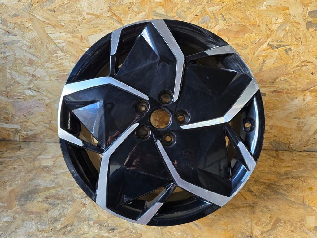 1x Alufelge 19 Zoll 7.5" 5x114.3 49 5ET Glanz Schwarz 52910-GI130 Hyundai Ioniq FEL4474730526mz