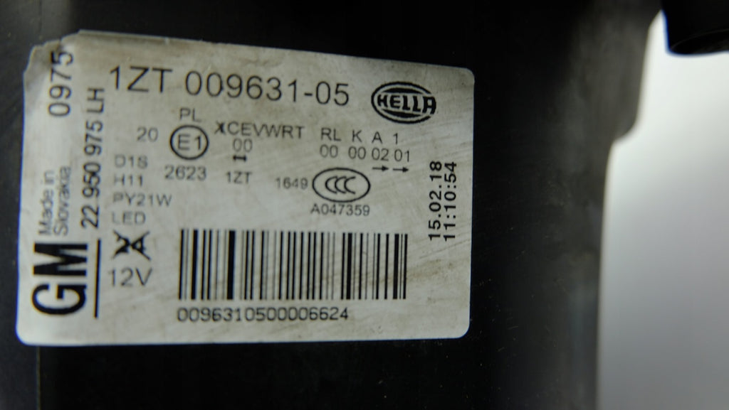 Frontscheinwerfer Opel Insignia A 22950975 Links Scheinwerfer Headlight SCH3074344474wh