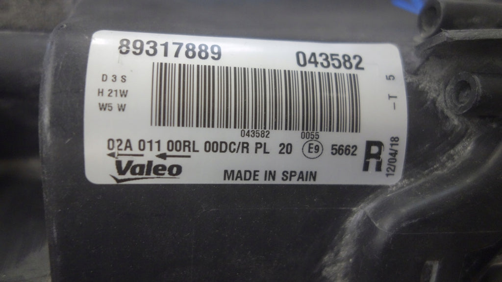 Frontscheinwerfer Audi A5 89317889 Xenon Rechts Scheinwerfer Headlight