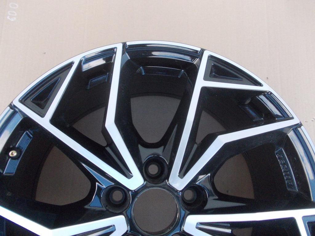 1x Alufelge 18 Zoll 7.5" 5x112 50ET Glanz KBA54142 Rim Wheel FEL7460225660kg