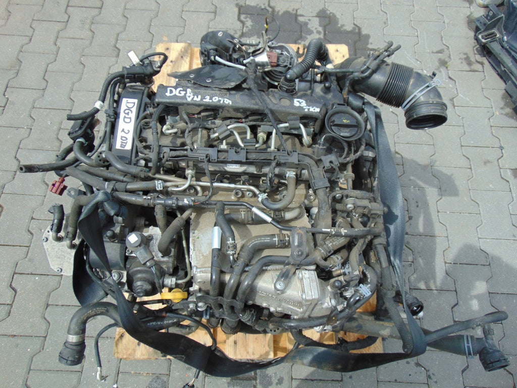 Motor VW DGD 1.6 TDI 115PS 85kW 53TKm Diesel Engine Komplett