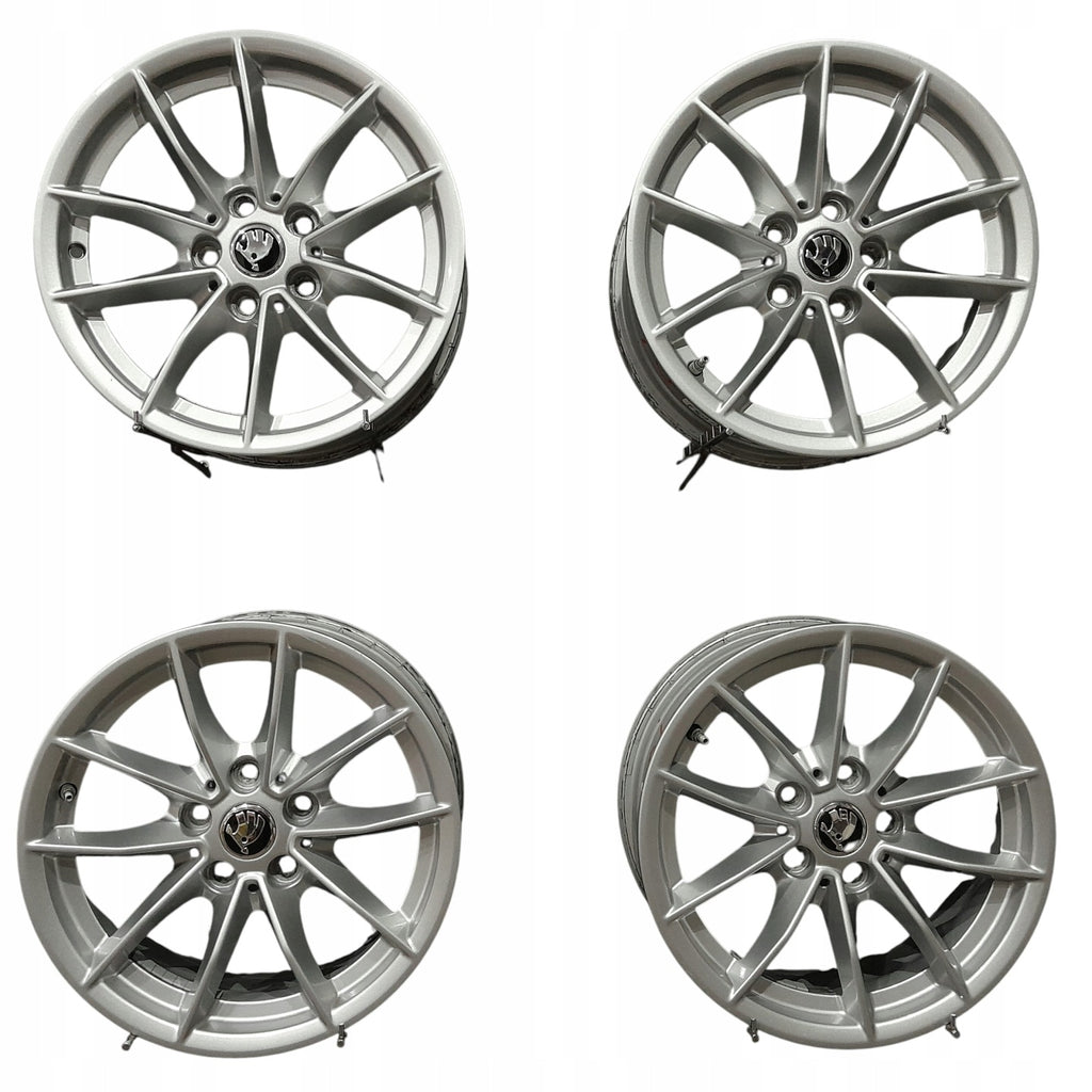 4x Alufelge 16 Zoll 6.5" 5x112 22ET 6876921 Audi I Rim Wheel FEL5270513265dw