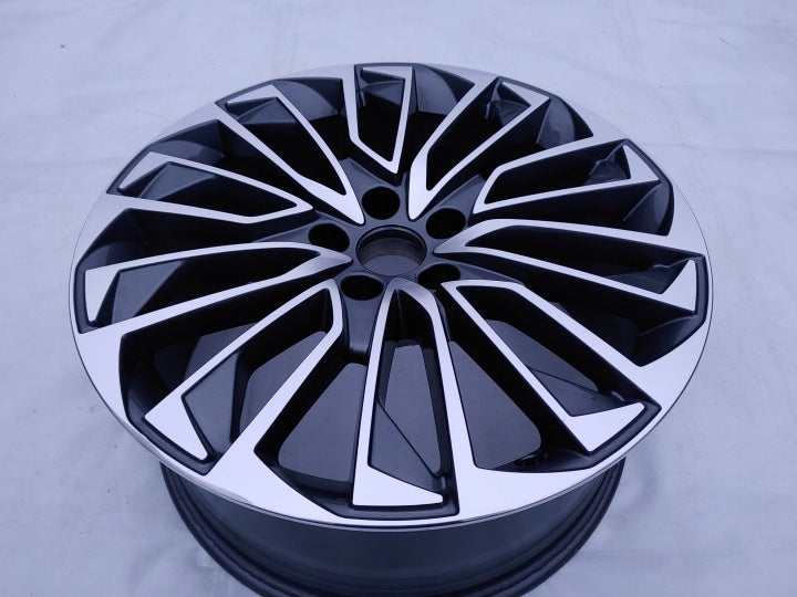 1x Alufelge 19 Zoll 8.5" 5x112 40ET Glanz Graphit 4K0601025BD Audi A6 C8 Mg FEL4383833453xt