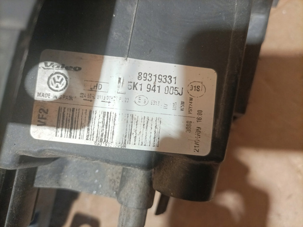 Frontscheinwerfer VW Golf VI 5K1941005J Halogen Links Scheinwerfer Headlight SCH3019201264pl