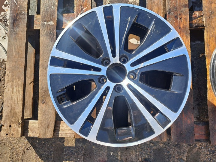 1x Alufelge 18 Zoll 8.0" 5x112 43ET Glanz Schwarz A2134015200 Mercedes-Benz W213 FEL9808529450aa