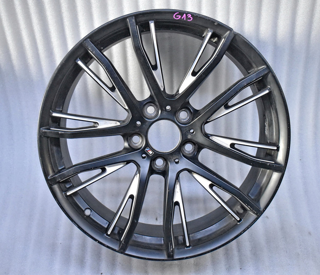 1x Alufelge 19 Zoll 7.5" 5x120 45ET 6862772 BMW 2 F22 1 F21 F23 F20 Rim Wheel FEL8282401611gy