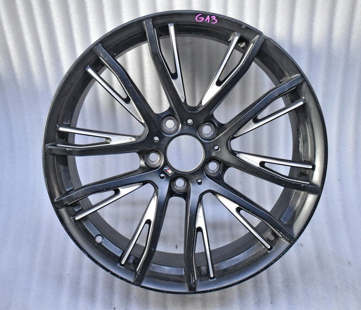 1x Alufelge 19 Zoll 7.5" 5x120 45ET 6862772 BMW 2 F22 1 F21 F23 F20 Rim Wheel FEL8282401611gy
