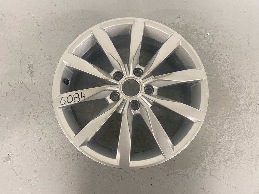 1x Alufelge 17 Zoll 6.0" 5x112 48ET Glanz Silber 5G0601025K VW Golf Vii FEL2430844157ix