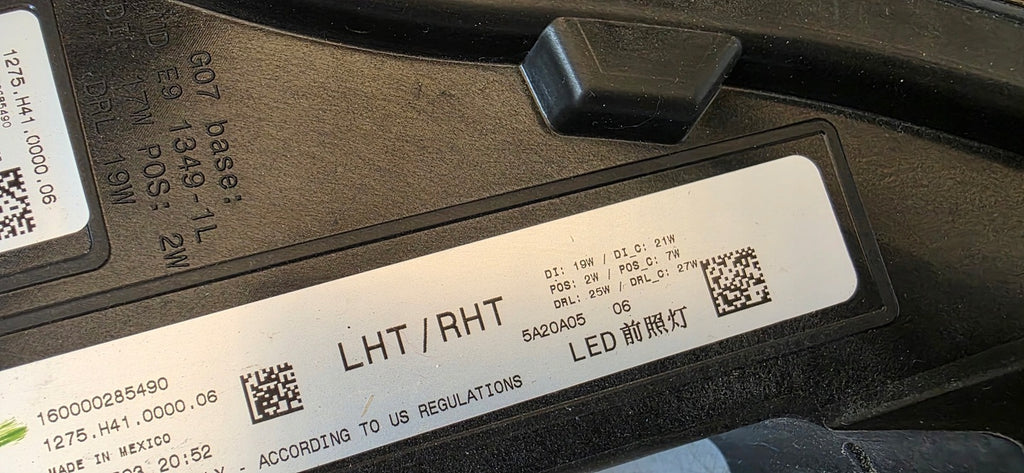 Frontscheinwerfer BMW X7 G07 5A20A05 LED Links Scheinwerfer Headlight SCH1087024249yq