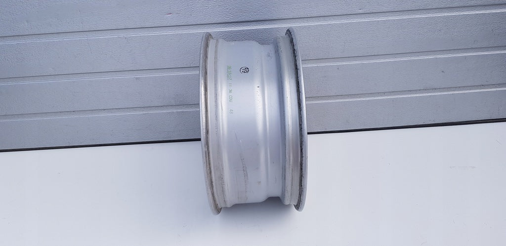 1x Alufelge 16 Zoll 7.0" 5x112 52ET Glanz Silber 6855085 Bmw Rim Wheel FEL6227473835we