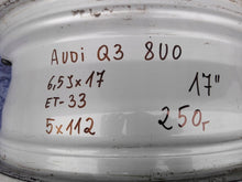 Load image into Gallery viewer, 1x Alufelge 17 Zoll 6.5" 5x112 33ET Glanz Silber 8U0601025E Audi Q3 Rim Wheel FEL3023318495xy