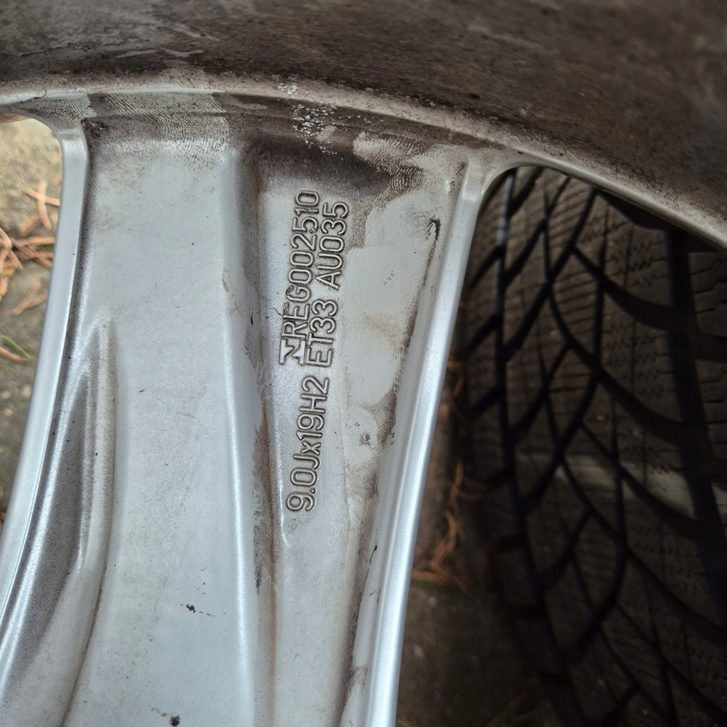 1x Alufelge 19 Zoll 9.0" 5x112 33ET Glanz Silber 4H0601025BB Audi A8 Rim Wheel FEL7181226445rs