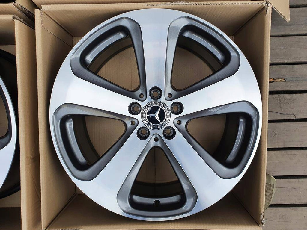 4x Alufelge 19 Zoll 8.0" 5x112 38ET A2534011000 Mercedes-Benz Cla Glc Rim Wheel FEL7028881267de