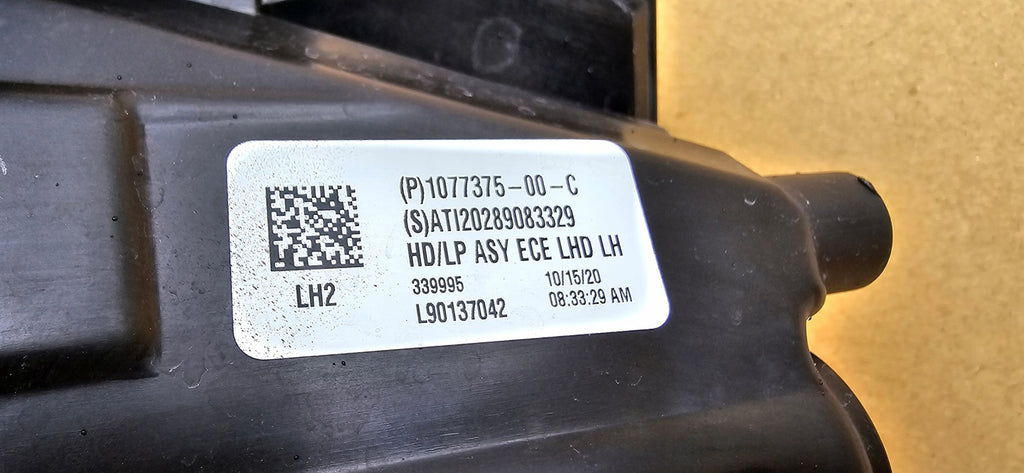 Frontscheinwerfer Tesla Model 3 Y 1077375-00-C LED Links Scheinwerfer Headlight SCH4547357330zr