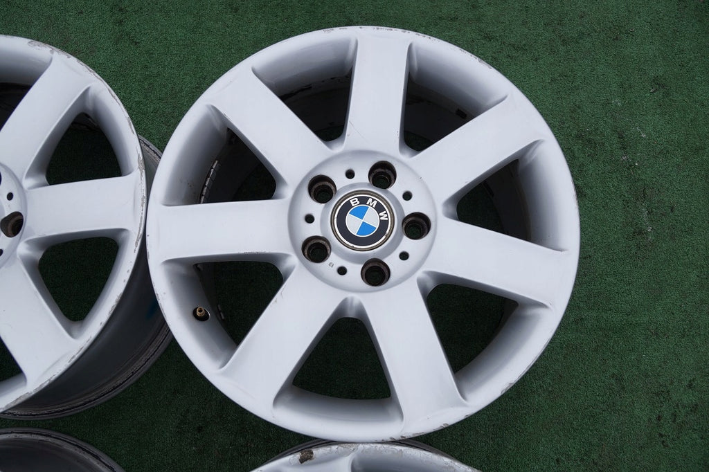 4x Alufelge 17 Zoll 8.0" 5x120 47ET Glanz Silber 1094506 BMW 3 E36 E46 Rim Wheel FEL1707420258re