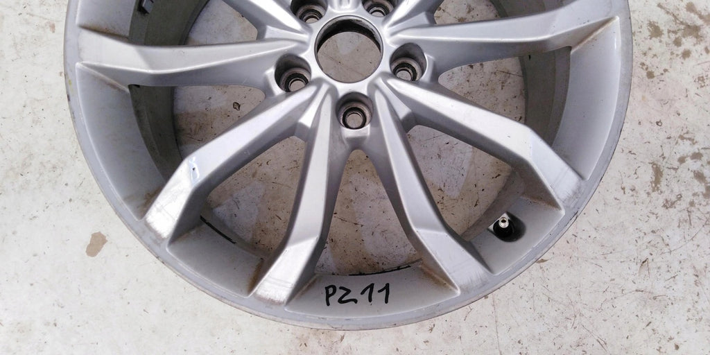 1x Alufelge 18 Zoll 8.0" 5x112 40ET Matt Silber 8W0601025H Audi A4 Rim Wheel