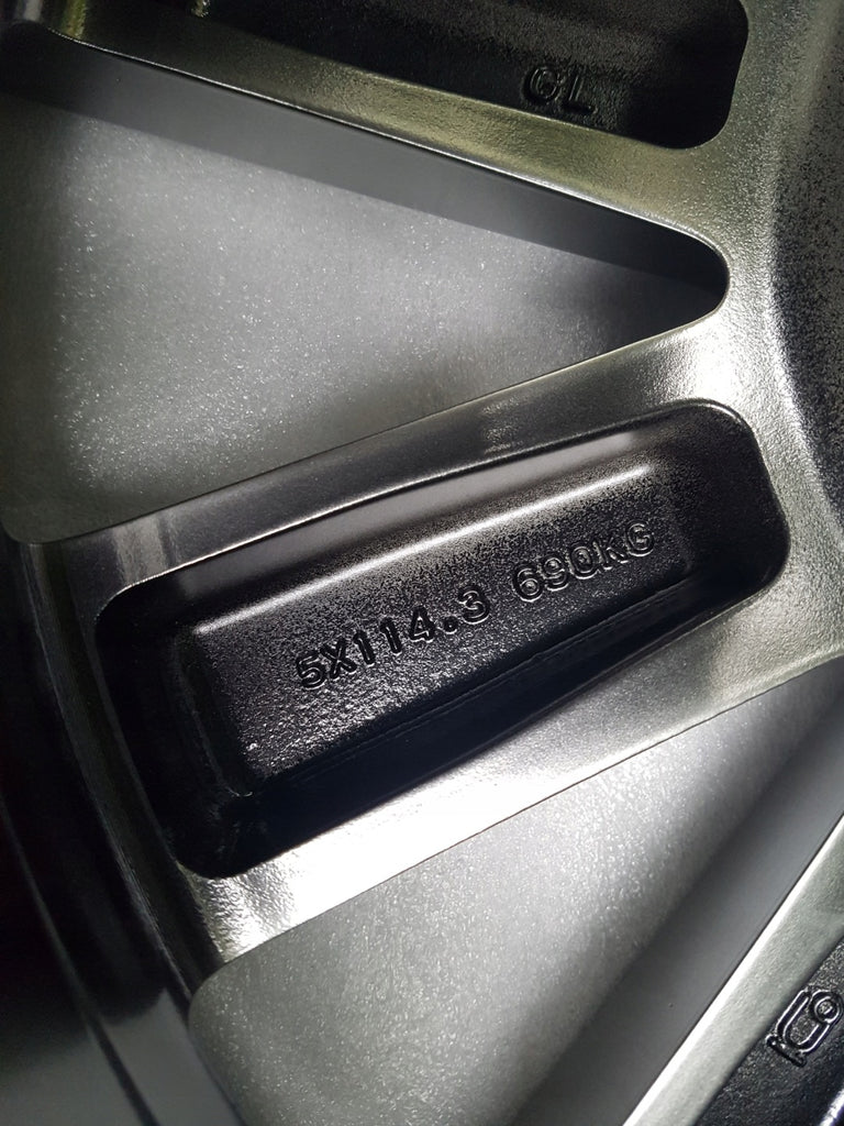 1x Alufelge 19 Zoll 7.5" 5x114.3 45ET Glanz Graphit 9965347590 Mazda Cx5 Cx-5 FEL1921722110lb