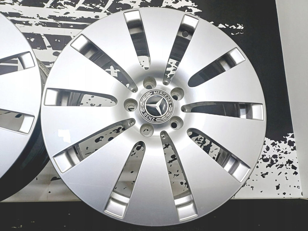 4x Alufelge 17 Zoll 7.0" 5x112 48 5ET Silber Mercedes-Benz W205 W204 Rim Wheel FEL6793868362xz