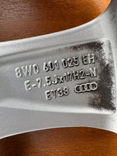 Load image into Gallery viewer, 1x Alufelge 17 Zoll 7.5" 5x112 38ET Glanz Silber 8W0601025EH Audi A5 Rim Wheel FEL6743993394vj