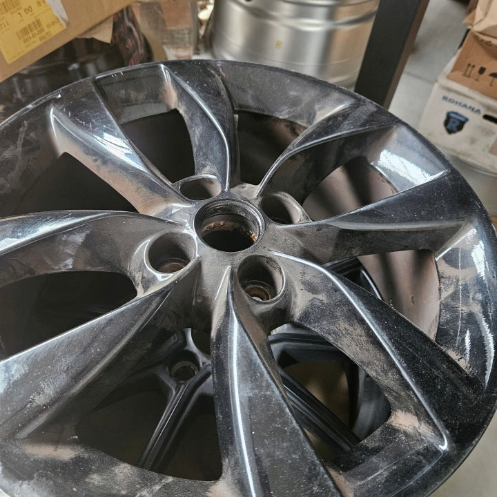 1x Alufelge 16 Zoll 6.5" 4x100 40ET Opel Corsa Rim Wheel FEL1444906154tk