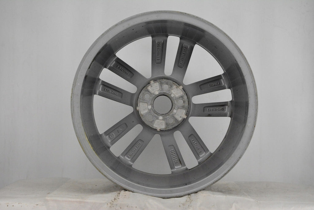 1x Alufelge 17 Zoll 7.0" 5x100 51ET Glanz Grau 2G0601025J VW Polo Rim Wheel