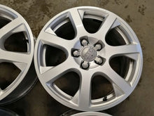 Laden Sie das Bild in den Galerie-Viewer, 4x Alufelge 17 Zoll 7.0" 5x112 37ET 8R0601025E Audi Q5 Q3 Rim Wheel FEL8171163550hi