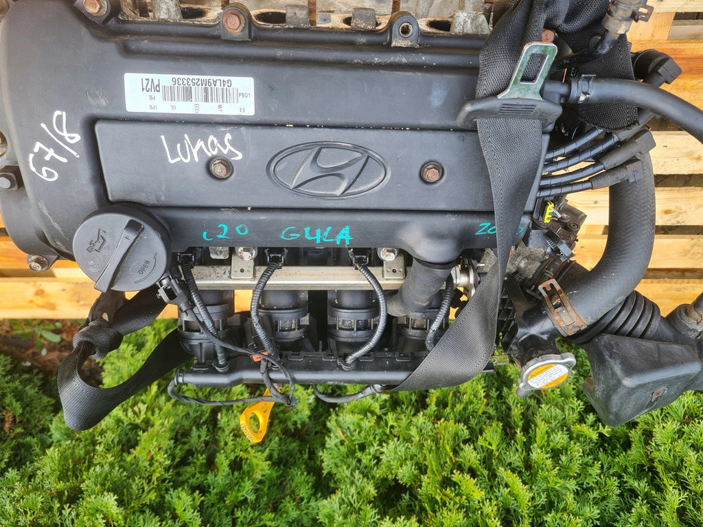 Motor Hyundai I20 G4LA 1.2 129TKm 2010 Benzin Engine Komplett