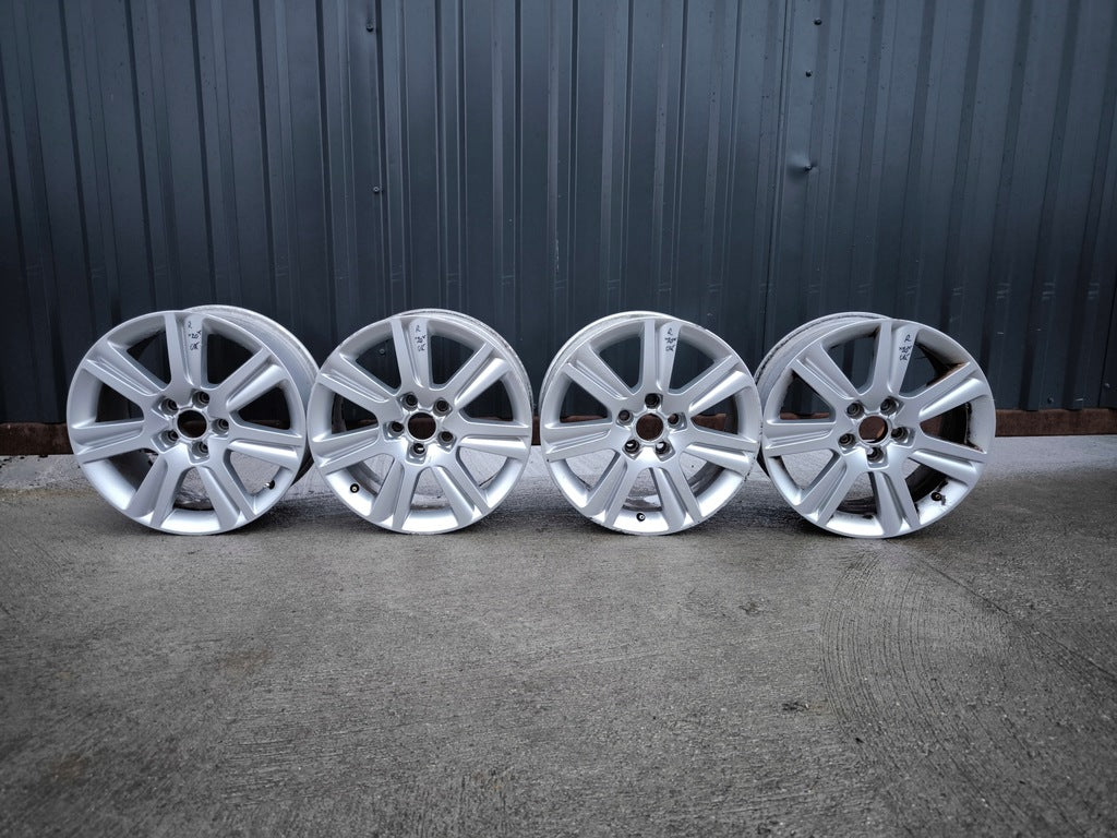 4x Alufelge 17 Zoll 7.5" 5x112 45ET Glanz Silber 8K0601025B Audi A5 A4 Rim Wheel FEL2054110040hb