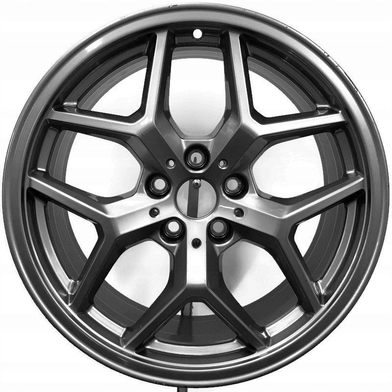 1x Alufelge 18 Zoll 7.5" 5x112 23ET Glanz Grau 5A324D5 BMW 1 Rim Wheel FEL4778927171lm