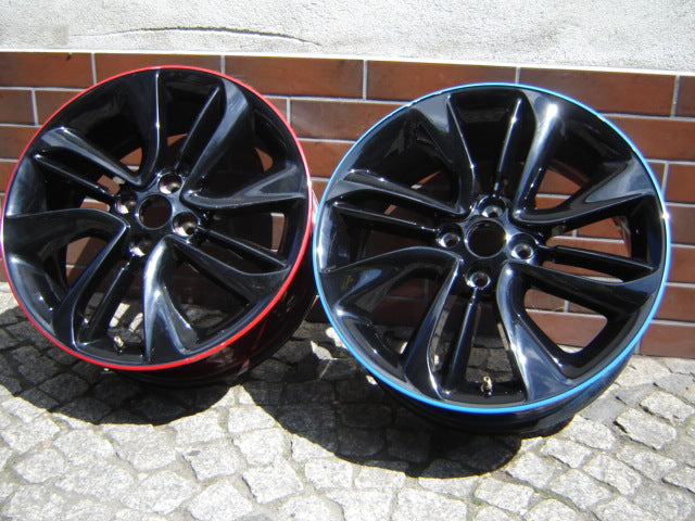 1x Alufelge 17 Zoll 7.0" 4x100 44ET Opel Corsa Rim Wheel FEL9545440077tl