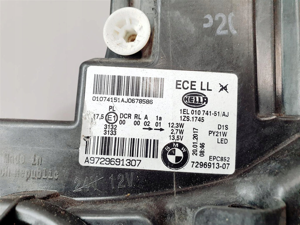 Frontscheinwerfer BMW 1 F20 A9729691307 Xenon Links Scheinwerfer Headlight SCH8730891069uy