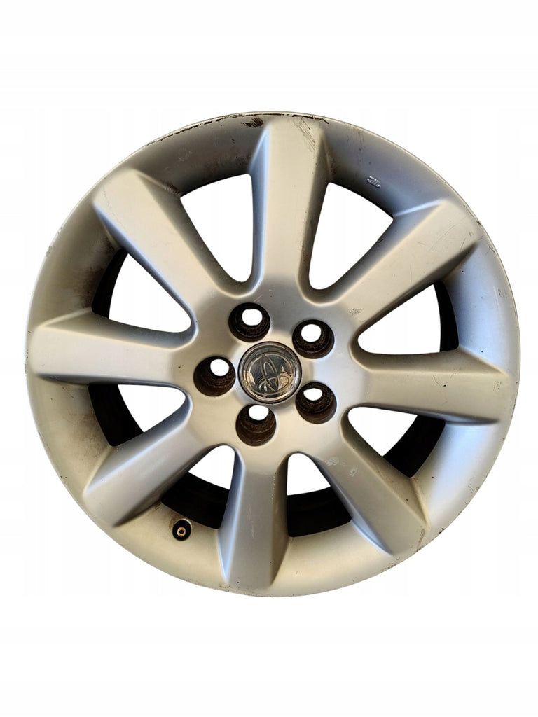 4x Alufelge 16 Zoll 6.5" 5x100 Glanz Silber Toyota Avensis Rim Wheel FEL8123013670eo