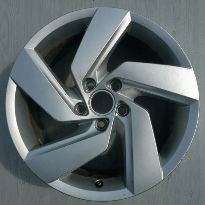 1x Alufelge 17 Zoll 7.5" 5x112 51ET Silber 5H0601025 Skoda Golf Viii Rim Wheel FEL6093398940ty